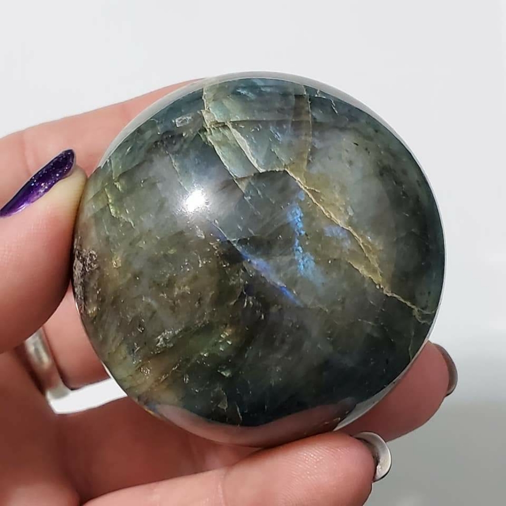 Labradorite Sphere - Picture 5 of 5